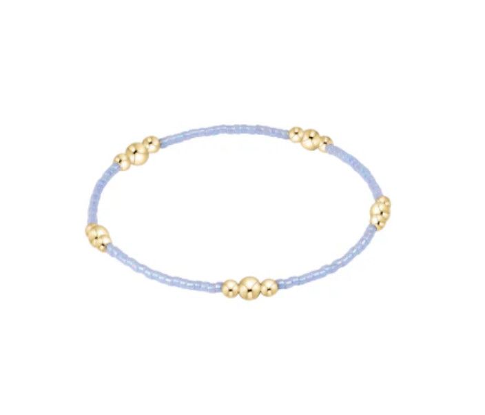enewton Hope Purpose gold bracelet with classic beaded design for a timeless, stackable everyday look
