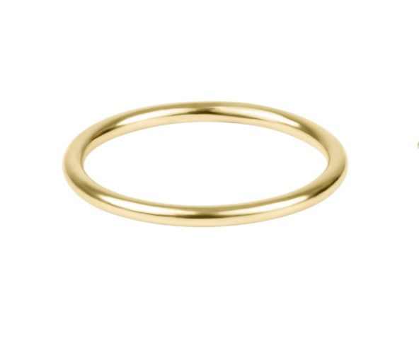 Enewton Classic Gold thin band ring with simple minimalist design, perfect for stacking and everyday wear