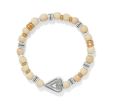 Love Messages I Am Grateful Stretch Bracelet