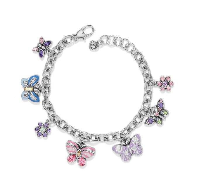 La Tulipe Butterfly Charm Bracelet
