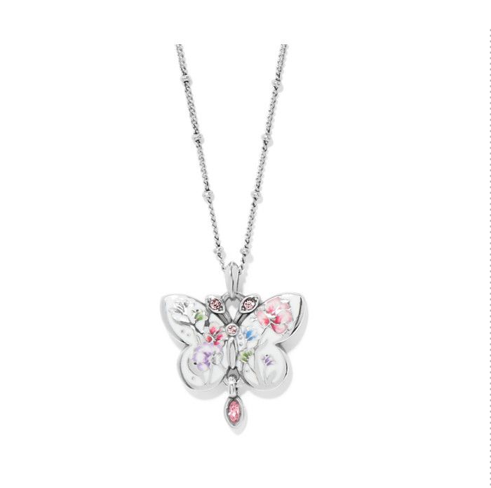 La Tulipe Butterfly Short Necklace