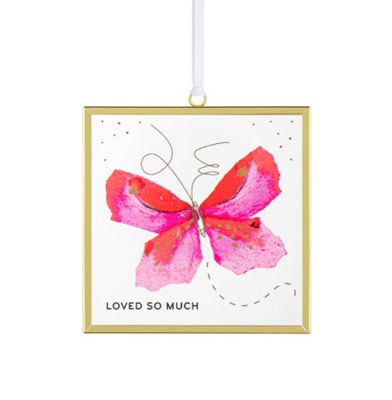 Loved So Much Butterfly Suncatcher