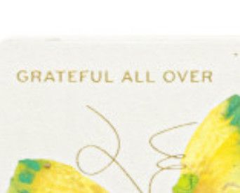 Grateful All Over Butterfly Magnet