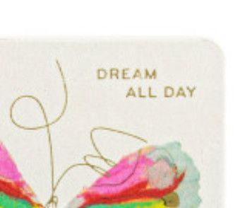 Dream All Day Butterfly Magnet