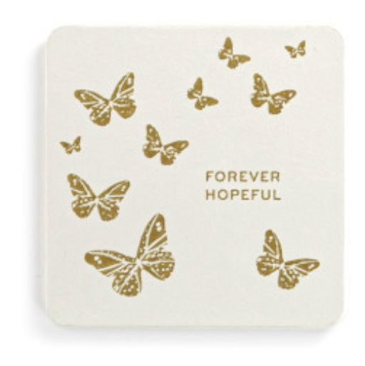 Forever Hopeful Butterfly Magnet