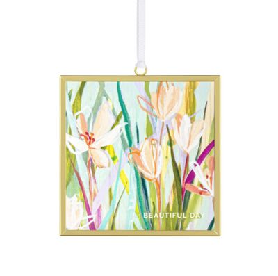 Beautiful Day Floral Butterfly Suncatcher