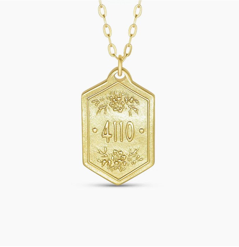 Isaiah 41:10 Original Gold Necklace