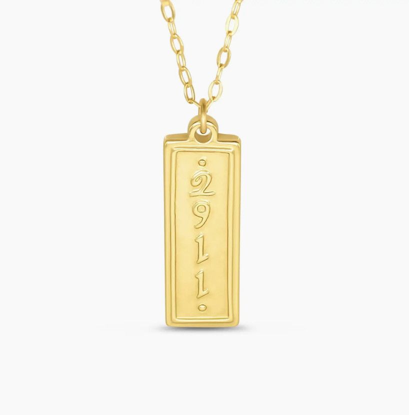 Jeremiah 29:11 Original Gold Necklace