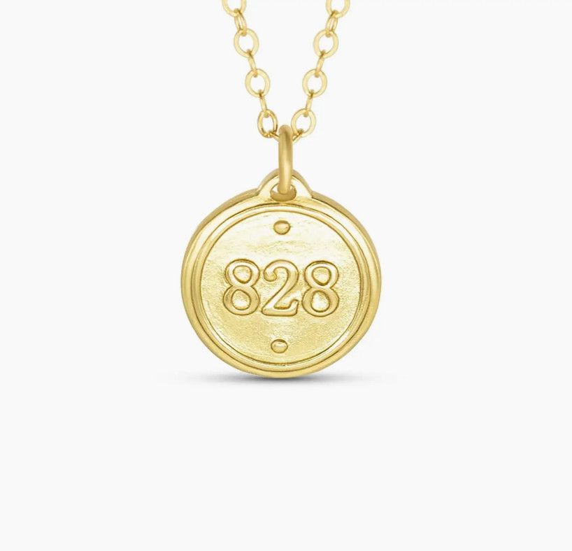 Romans 8:28 Petite Gold Necklace
