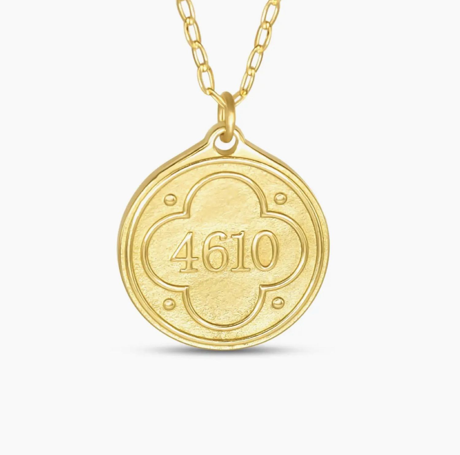 Psalm 46:10 Original Gold Necklace