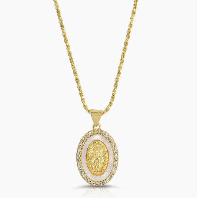 Holy Mother Mary Necklace