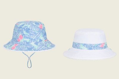 Blue Tropics Bucket Hat