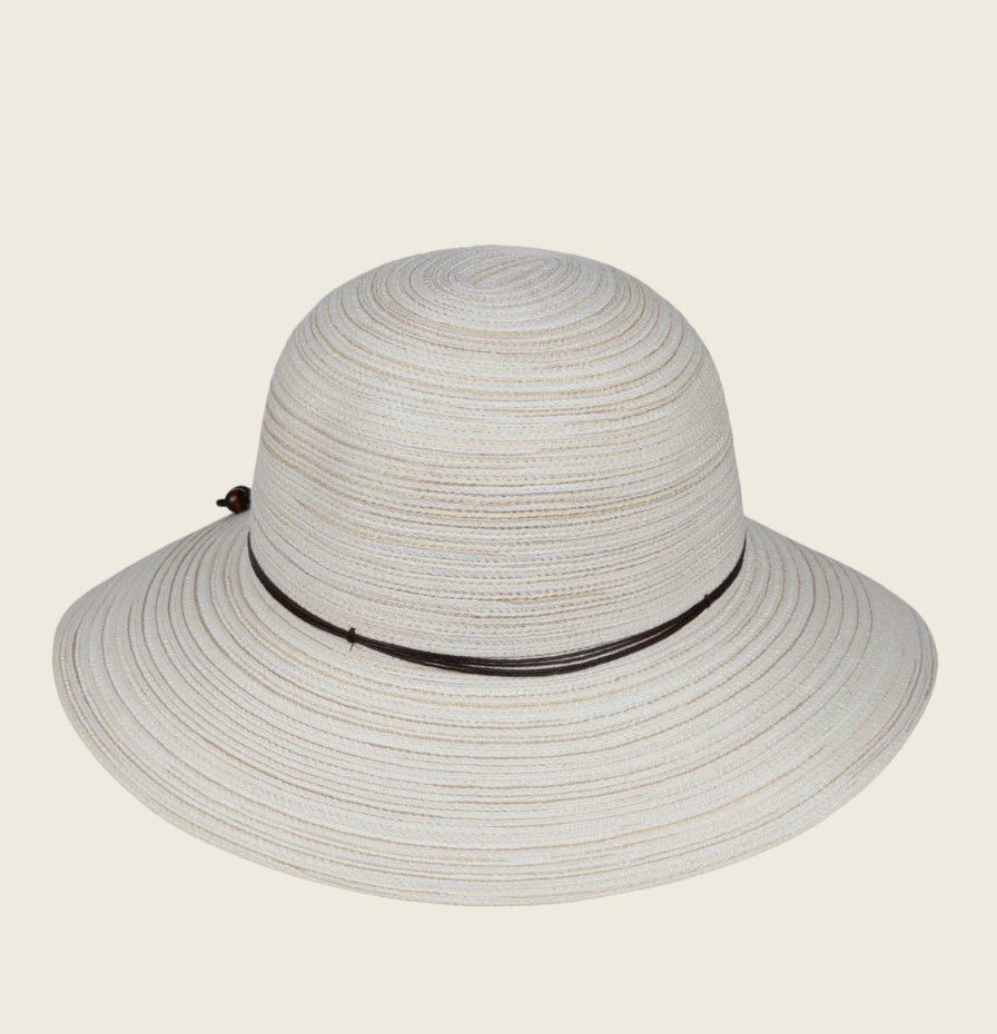 White Sophia Short Brim