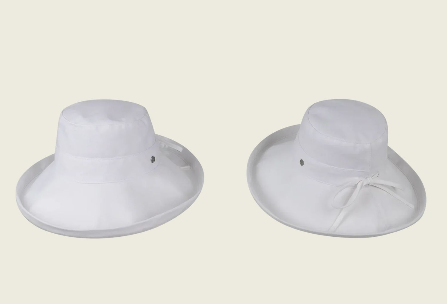 White Noosa Upturn Bay Hat