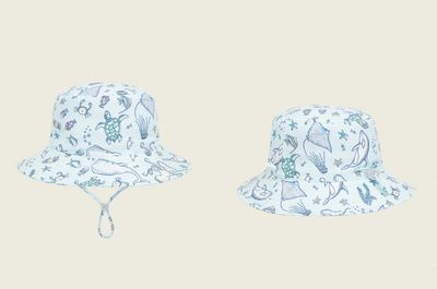 Blue Ningaloo Bucket Hat