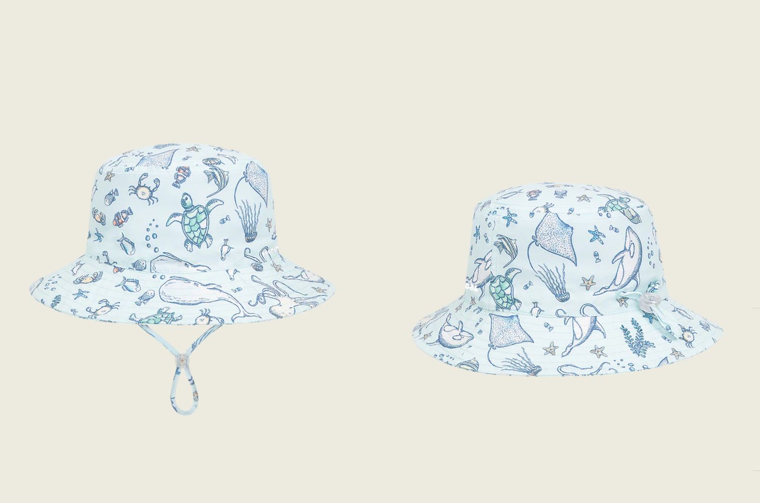 Blue Ningaloo Bucket Hat, Size: Small