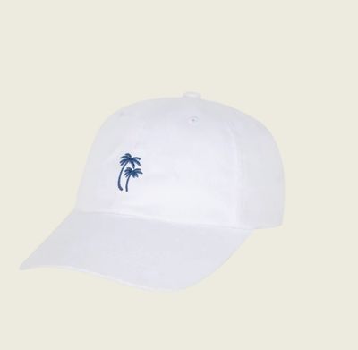 White Vacay Everyday Cap
