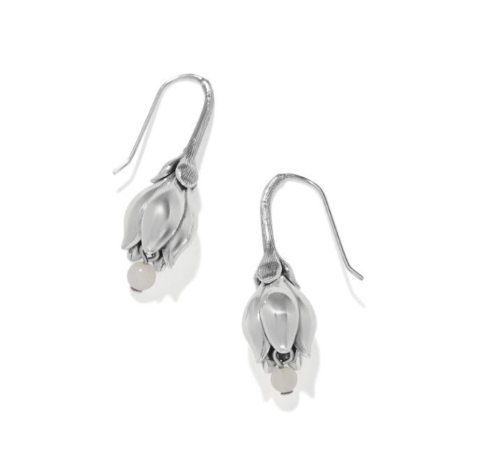 La Tulipe Petal French Wire Earrings