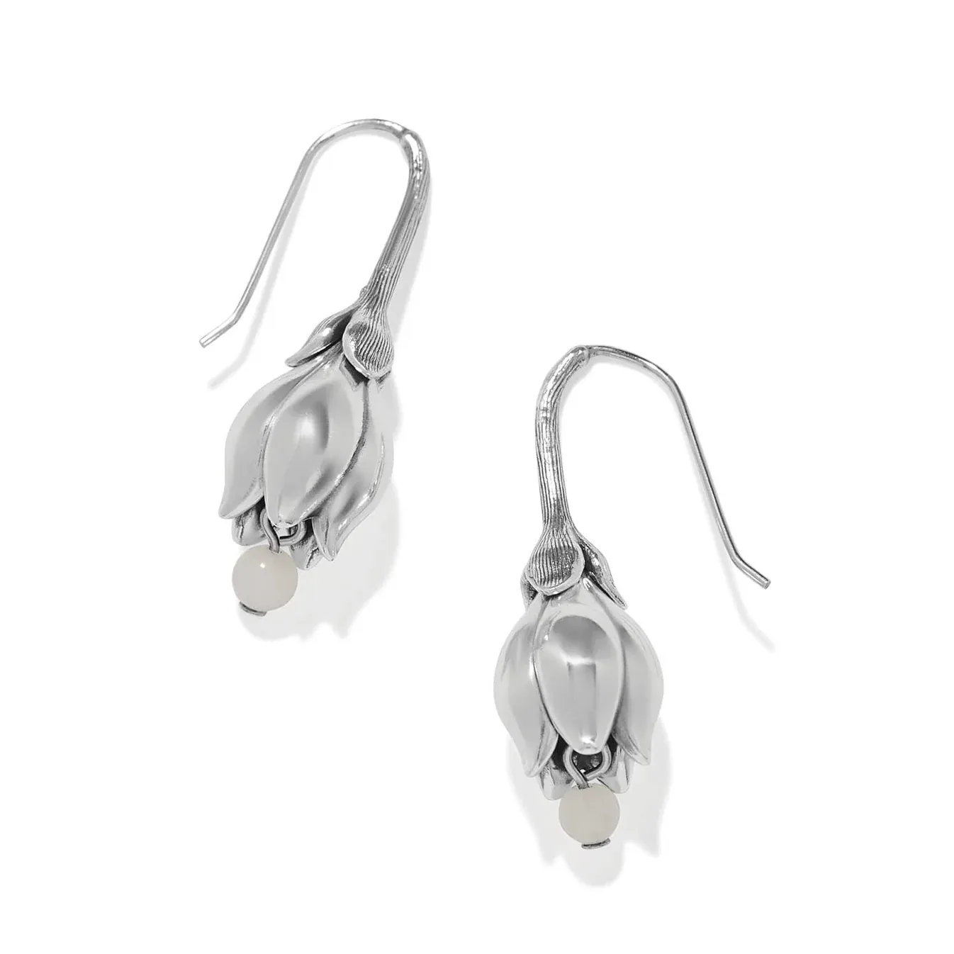 La Tulipe Petal French Wire Earrings