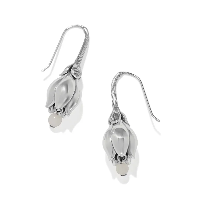 La Tulipe Petal French Wire Earrings