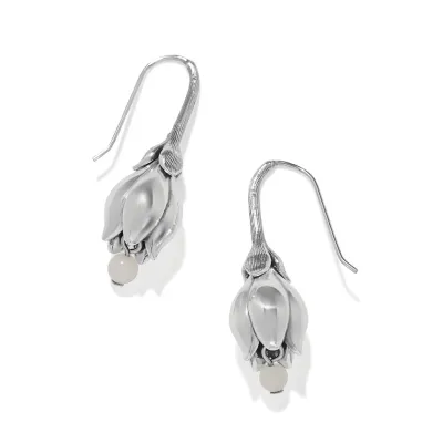 La Tulipe Petal French Wire Earrings