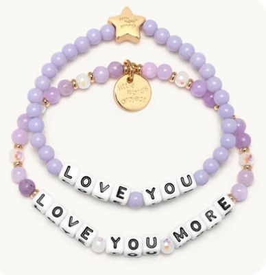 Love You &amp; Love You More- Family Bracelet Set