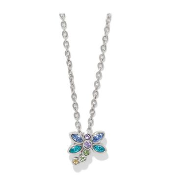 Enchanting Gem Dragonfly Necklace