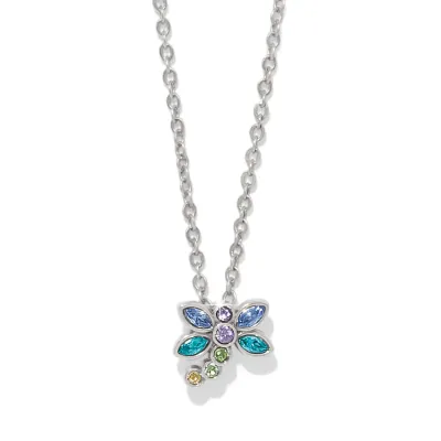 Enchanting Gem Dragonfly Necklace