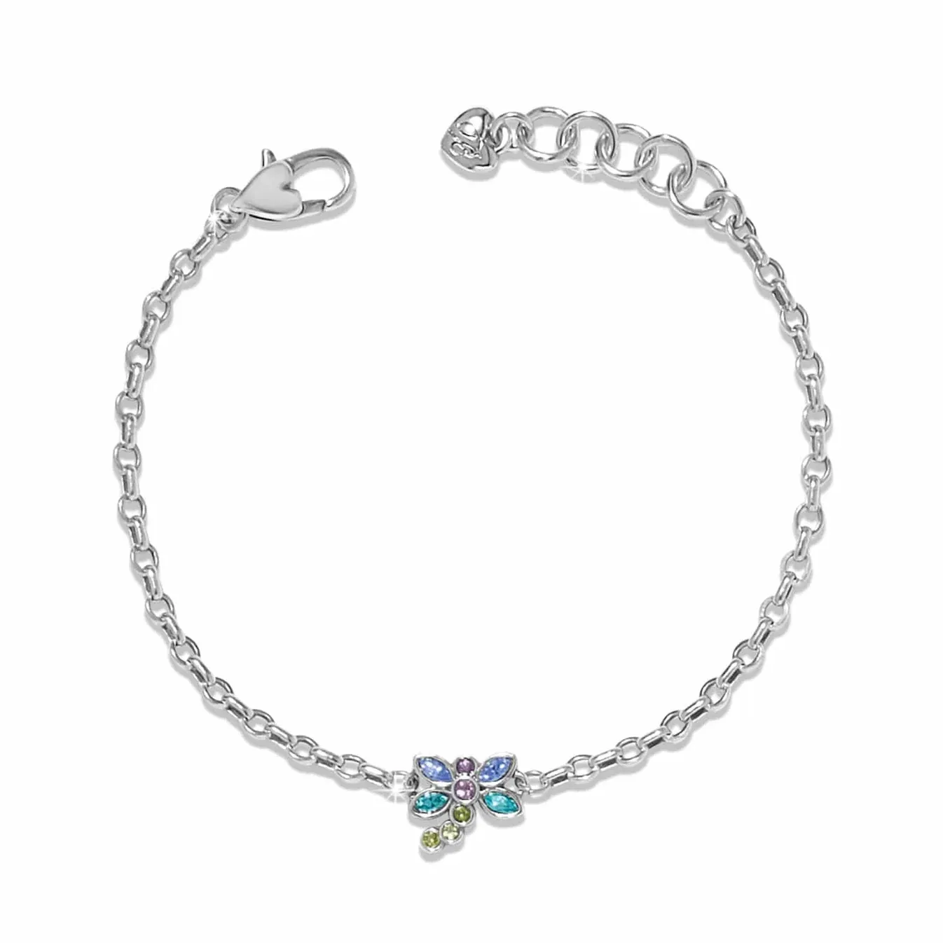 Enchanting Gem Dragonfly Bracelet