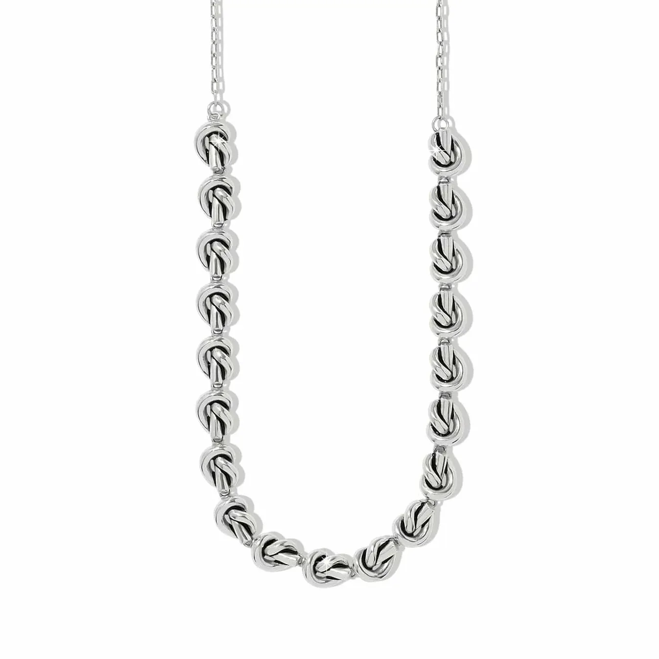 Interlok Single Knot Collar Necklace