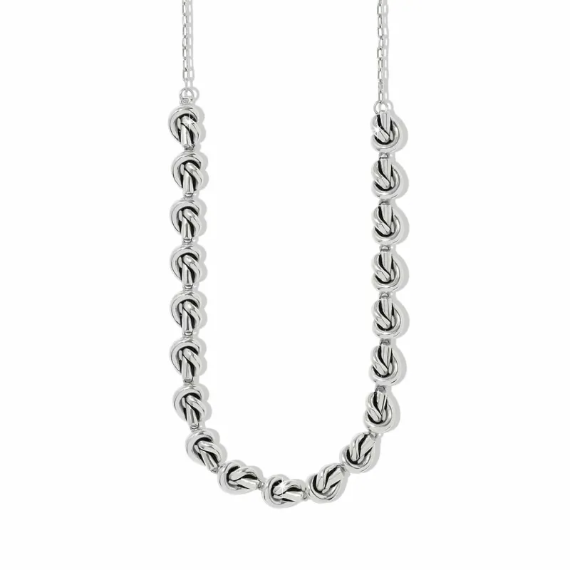 Interlok Single Knot Collar Necklace