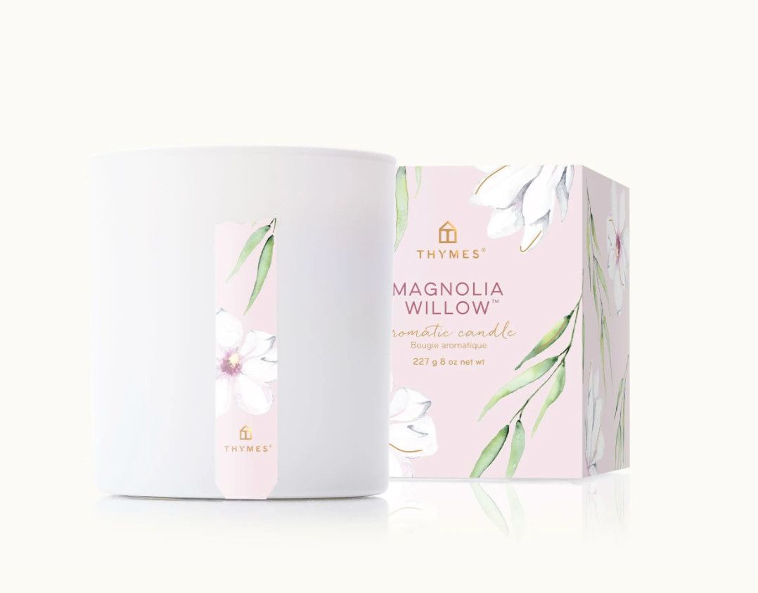 Magnolia Willow Poured Candle