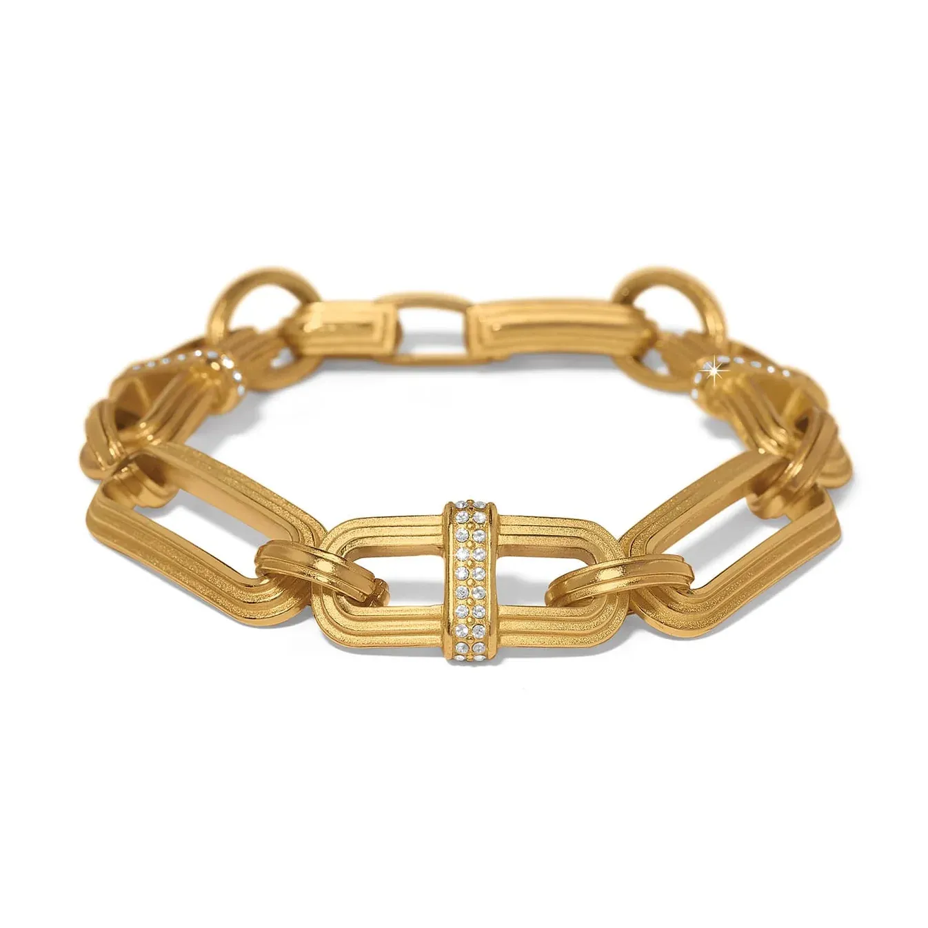 Gold Meridian Aurora Link Bracelet