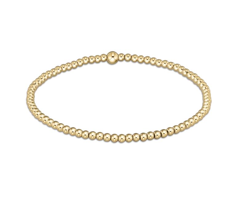 Extends Classic Gold 2.5mm Bracelet