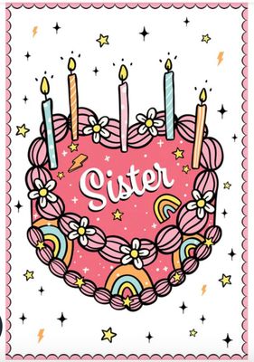 Sister Birthday Card