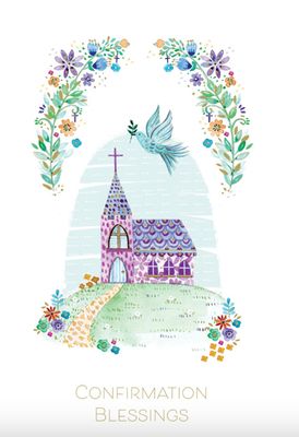Spring Church Confirmation Money Card