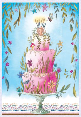 Fairy Cake Birthday Card