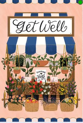 Get Well Get Well Florist Card