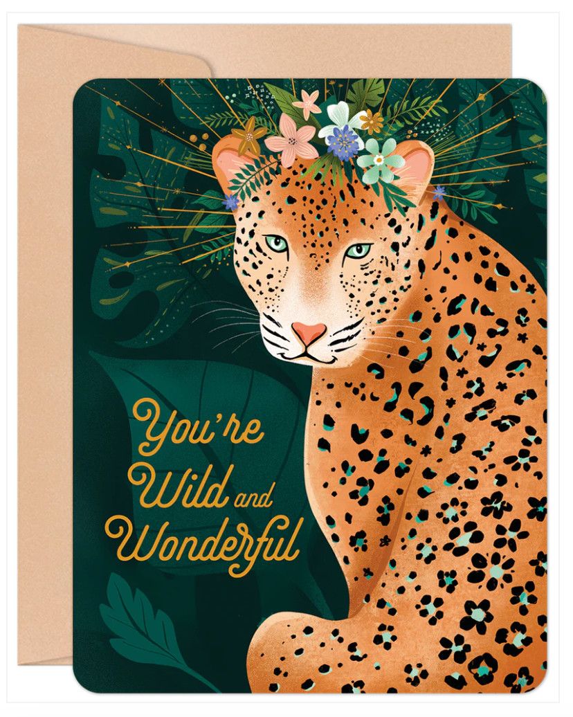 Pretty Kitty You’re Wild and Wonderful Birthday Card