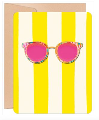 Sunnies &amp; Stripes Blank Card