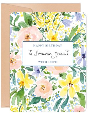 Happy Birthday  to Someone Special With Love Card