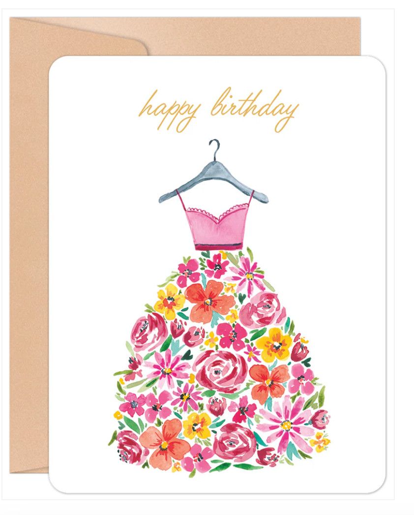 Fancy Dress Happy Birthday Card