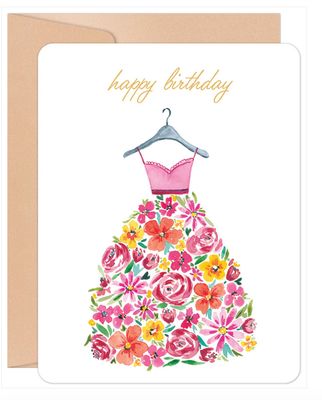 Fancy Dress Happy Birthday Card