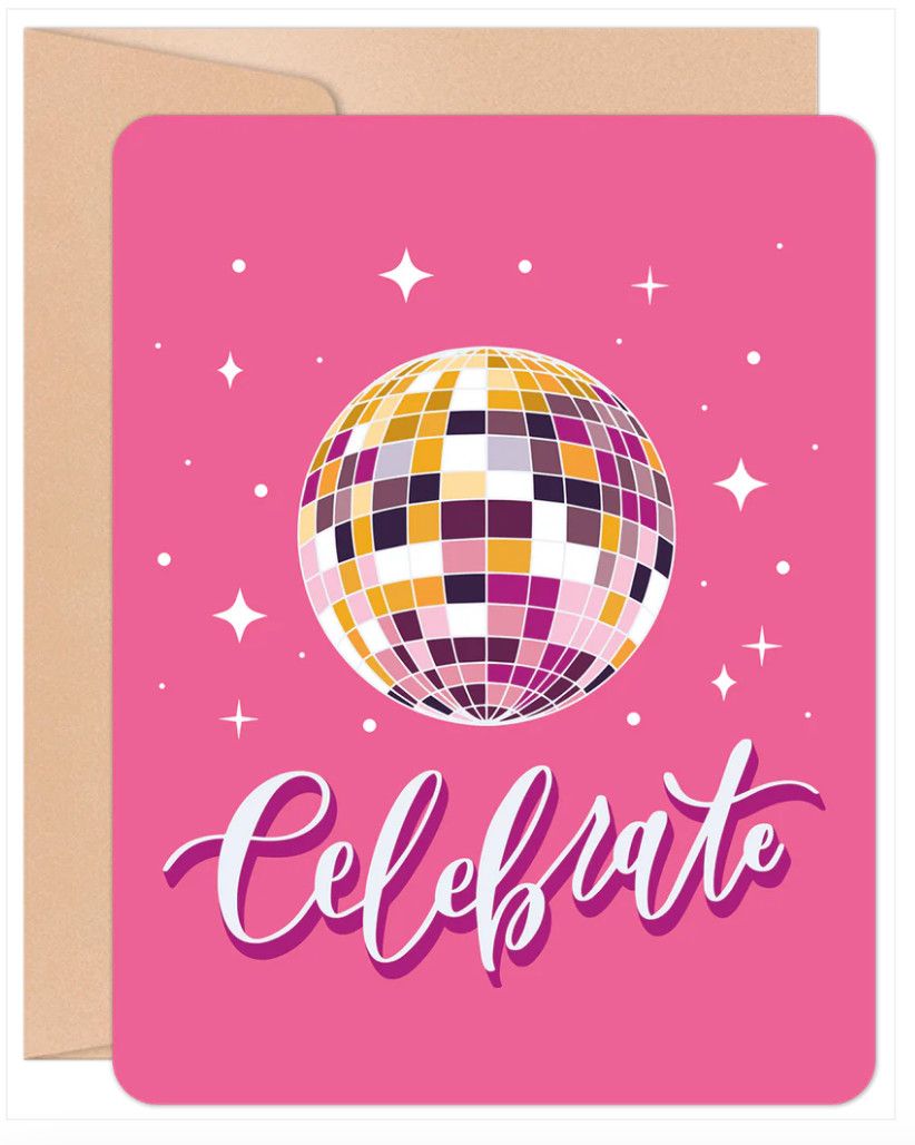 Celebrate Disco Fever Birthday Card