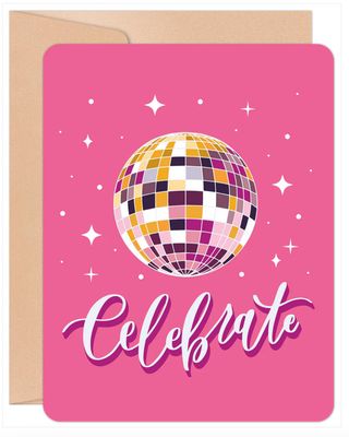 Celebrate Disco Fever Birthday Card