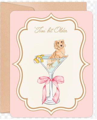 Tini Bit Older Birthday Card