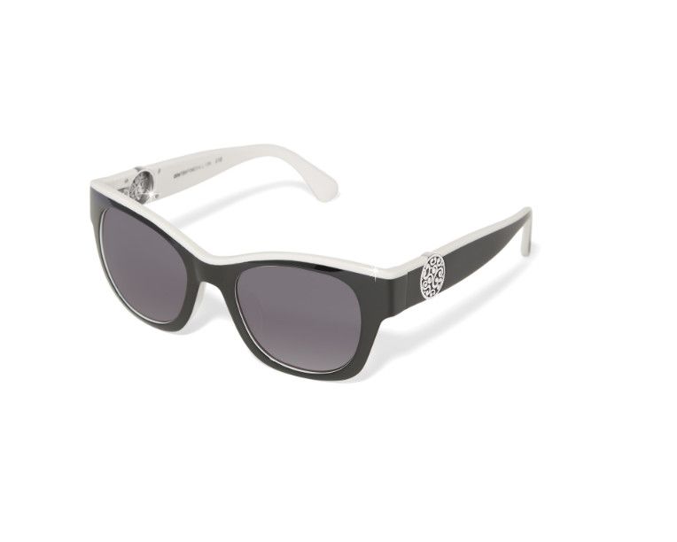 Contempo Medallion Dual Tone Sunglasses