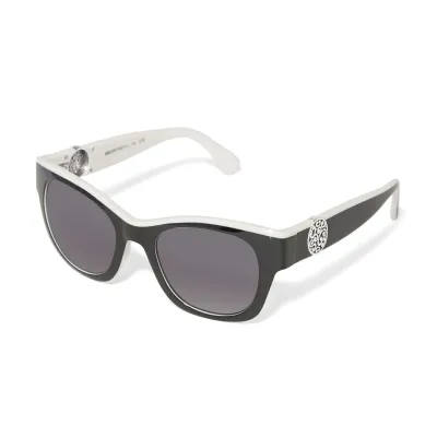 Contempo Medallion Dual Tone Sunglasses