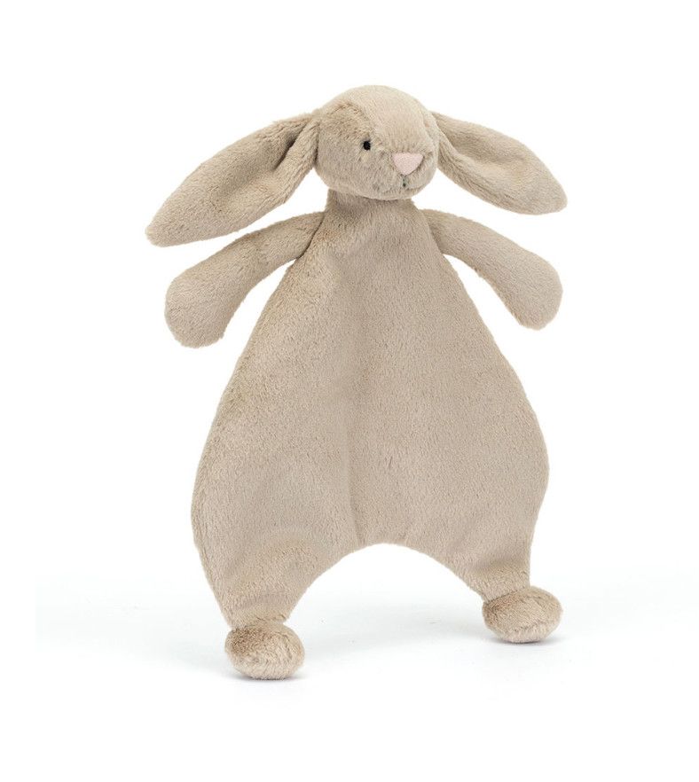 Bashful Beige Bunny Comforter
