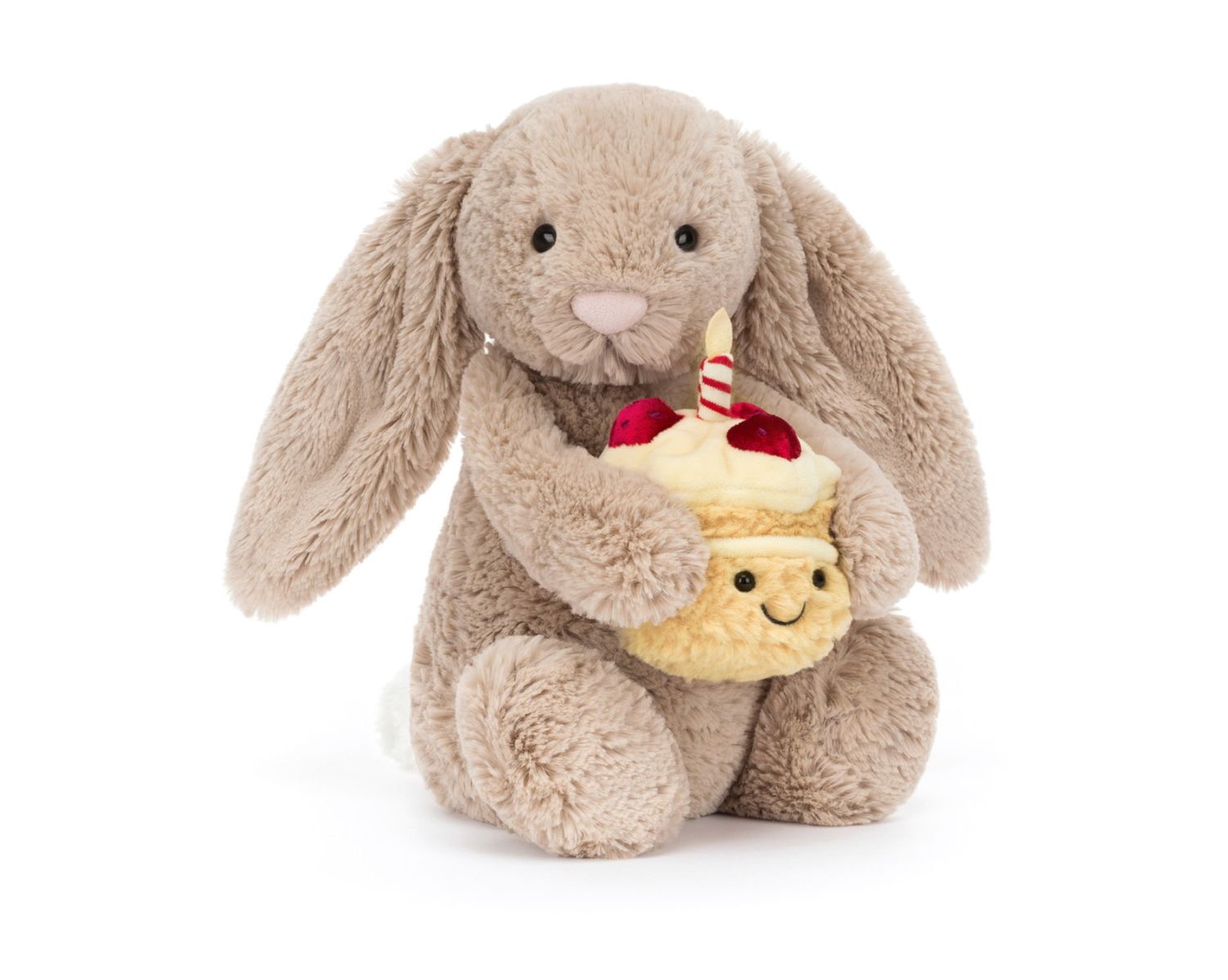 Bashful Beige Bunny 'Birthday' Original